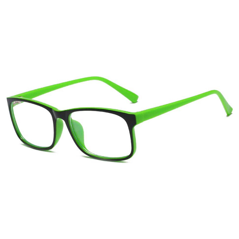 Wayfarer style Okuliare blokujúce modré svetlo na počítač C8012 Zelené 65224021