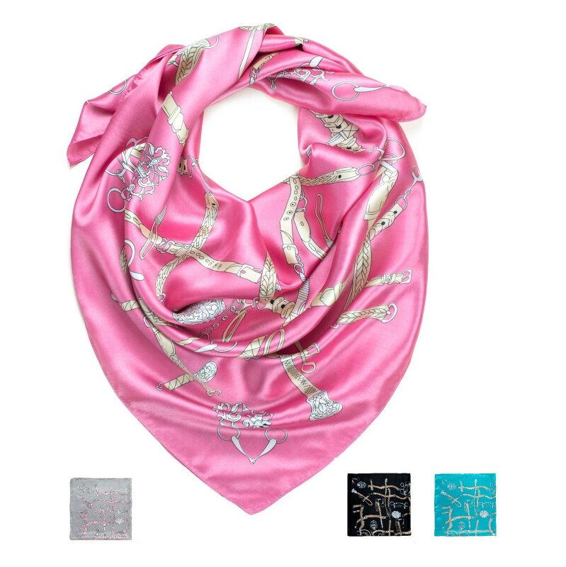 Artofpolo Dámska šatka s ornamentami Toulouse 65224130