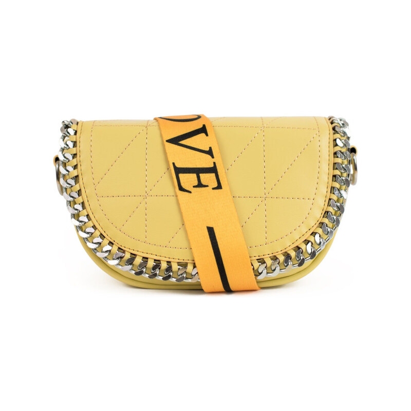 Artofpolo Dámska kabelka Chained Žltá 65224200