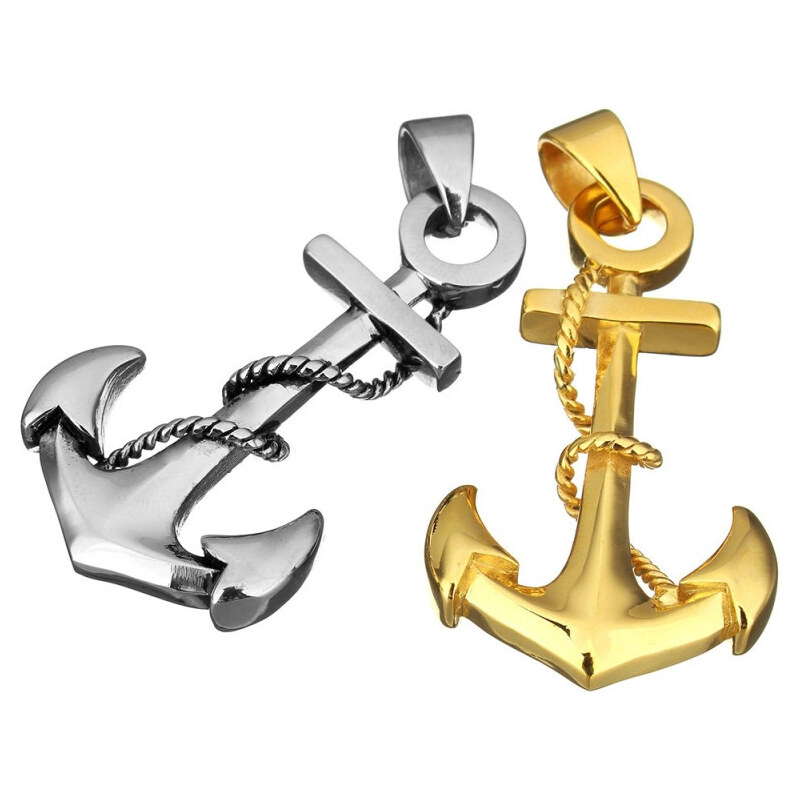 Impress Jewelry Prívesok z chirurgickej ocele Kotva - Anchor 65224227