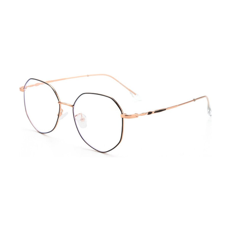 Lifestyle Okuliare blokujúce modré svetlo Teacher Rose gold 65224258