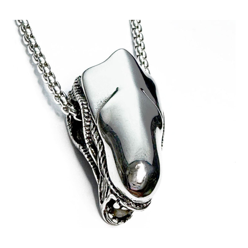 Impress Jewelry Prívesok z chirurgickej ocele Hlava votrelca 65224391