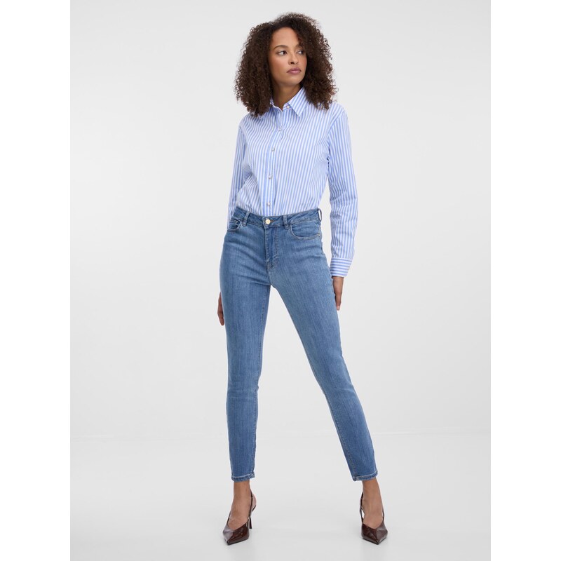 Light blue womens skinny fit jeans ORSAY - Women 65233357