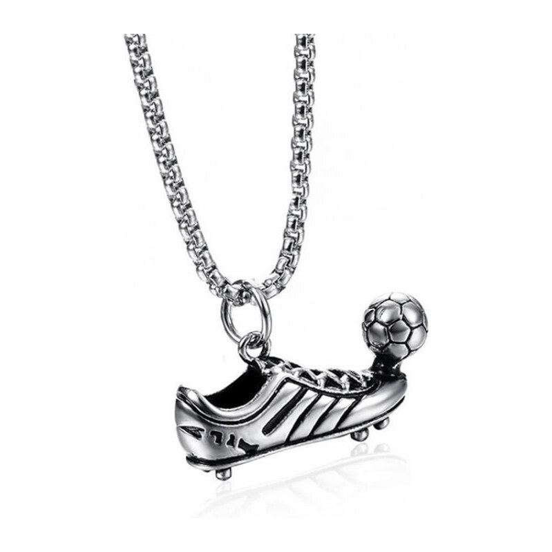 Impress Jewelry Prívesok z chirurgickej ocele Kopačka s loptou 65224596