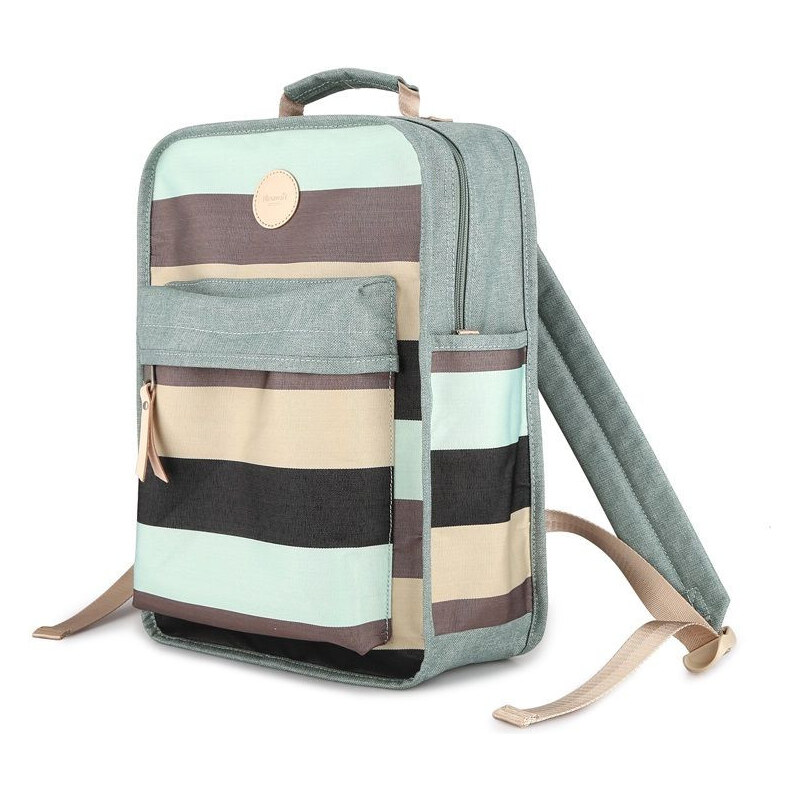 Himawari mestský batoh LeBrock Zelený 65224705