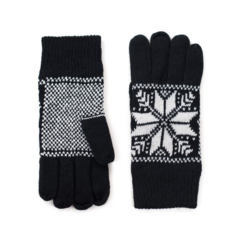 ArtOfPolo Pánske rukavice Malmo Čierne 65224713