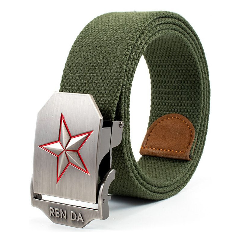 Lifestyle Plátený opasok Army Renda Zelený 65224874