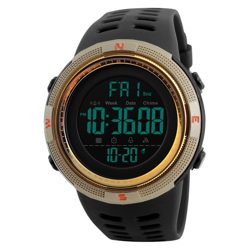 SKMEI 1251 športové hodinky Conquer Zlaté 65224904