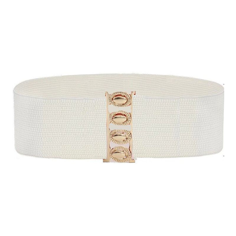 Lifestyle Dámsky opasok na šaty s prackou Faina Biely 65225119