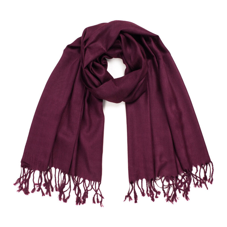 Artofpolo Dámsky Šál Simply classic Burgundy 65225223