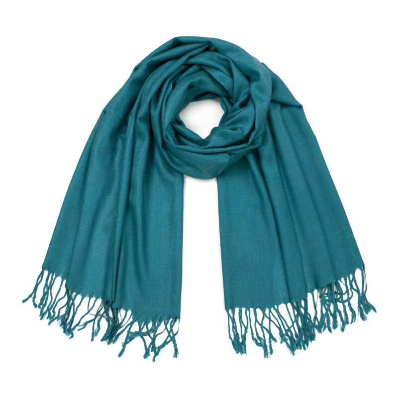 Artofpolo Dámsky Šál Simply classic Teal 65225230