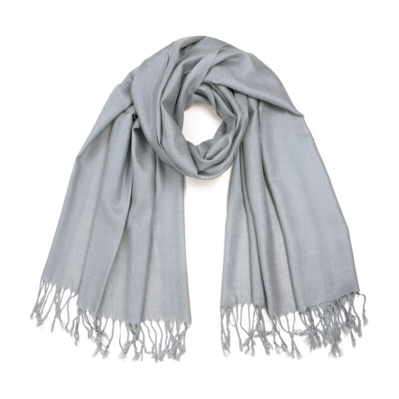 Artofpolo Dámsky Šál Simply classic Šedý 65225238