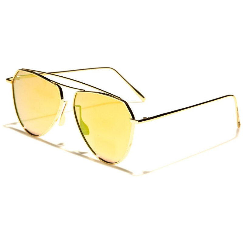 Olympic eyewear GISELLE dámske Slnečné okuliare Aviator Oranžové 65225339