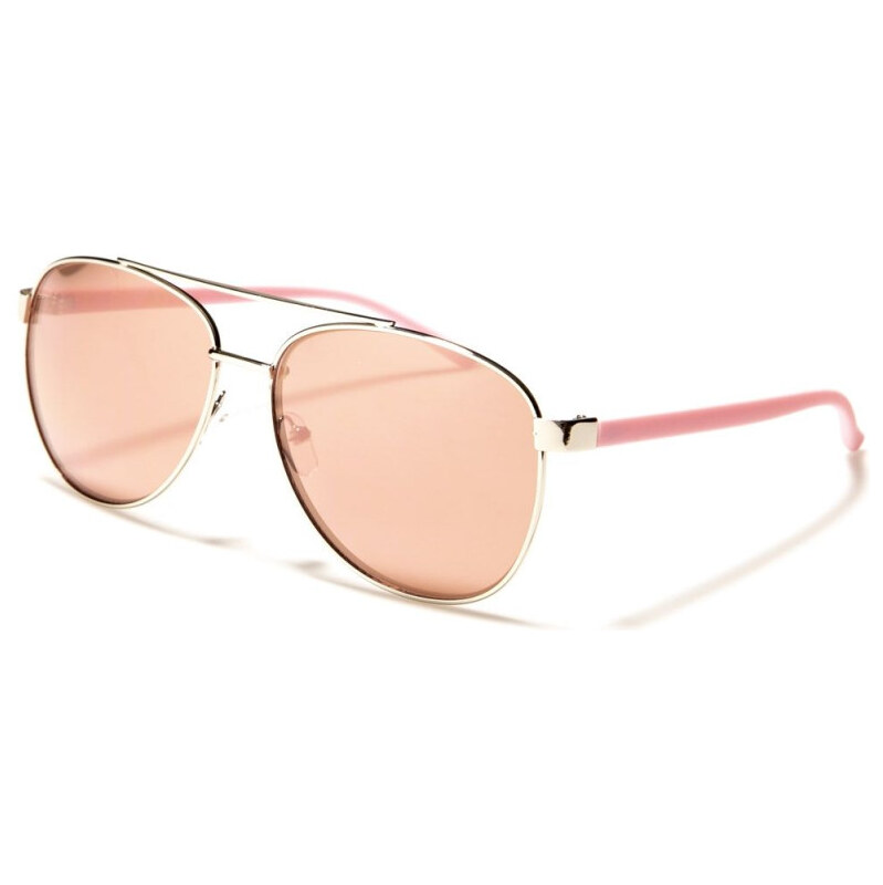 Olympic eyewear GISELLE dámske Slnečné okuliare Elegan Aviator Ružové 65225344