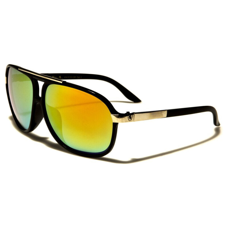 Khan UNISEX Zrkadlové Slnečné okuliare Oranžové 65225415