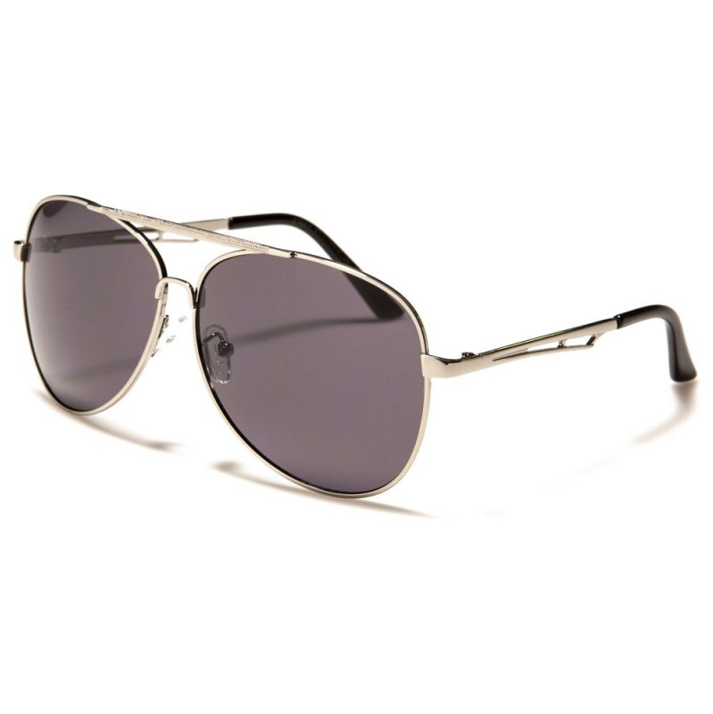 Olympic eyewear Air force Unisex Aviator slnečné okuliare Strieborné 65225444