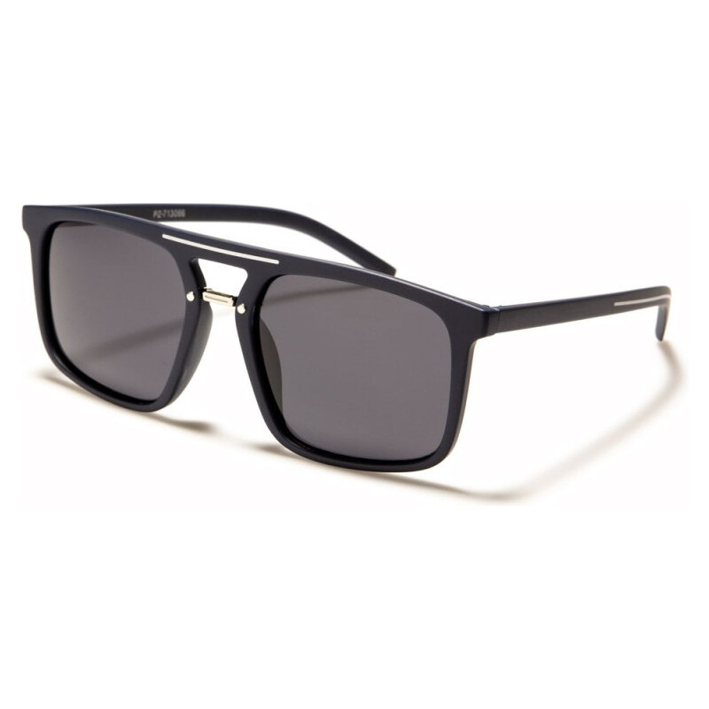 PolarSpex POLARIZED UNISEX OVAL BROW slnečné okuliare Modré 65225476