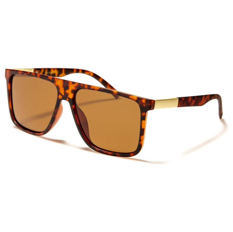 PolarSpex POLARIZED CLASSIC FLAT TOP slnečné okuliare Leopard 65225483