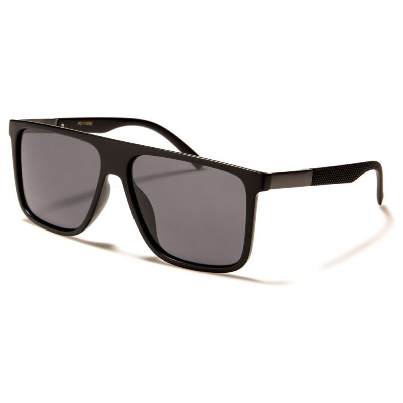 PolarSpex POLARIZED CLASSIC FLAT TOP slnečné okuliare Čierne matné 65225481