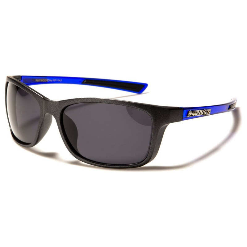 Olympic eyewear NITROGEN WRAP Pánske polarizačné okuliare Matné modré 65225597