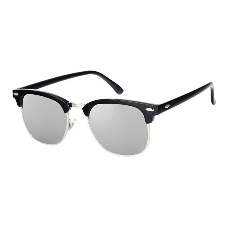 Wayfarer style Slnečné okuliare Old school Gentleman Strieborné 65225633
