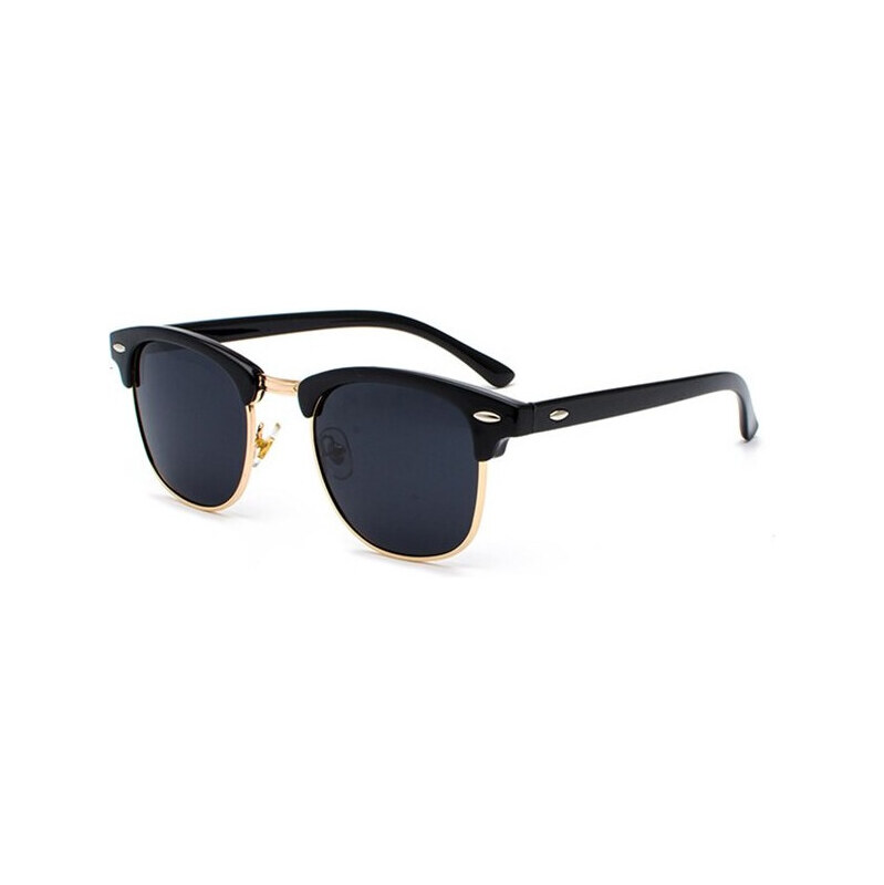 Wayfarer style Slnečné okuliare Old school Gentleman Zlaté Dymové 65225634