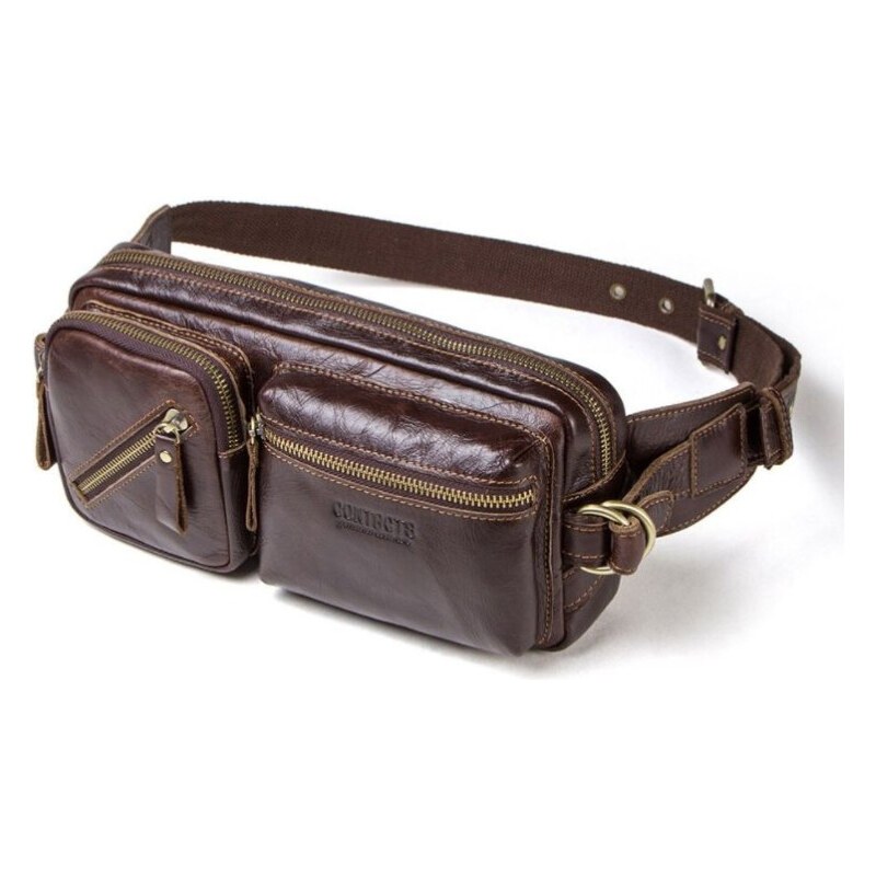 Contacts pánska kožená ľadvinka Valder 65225631