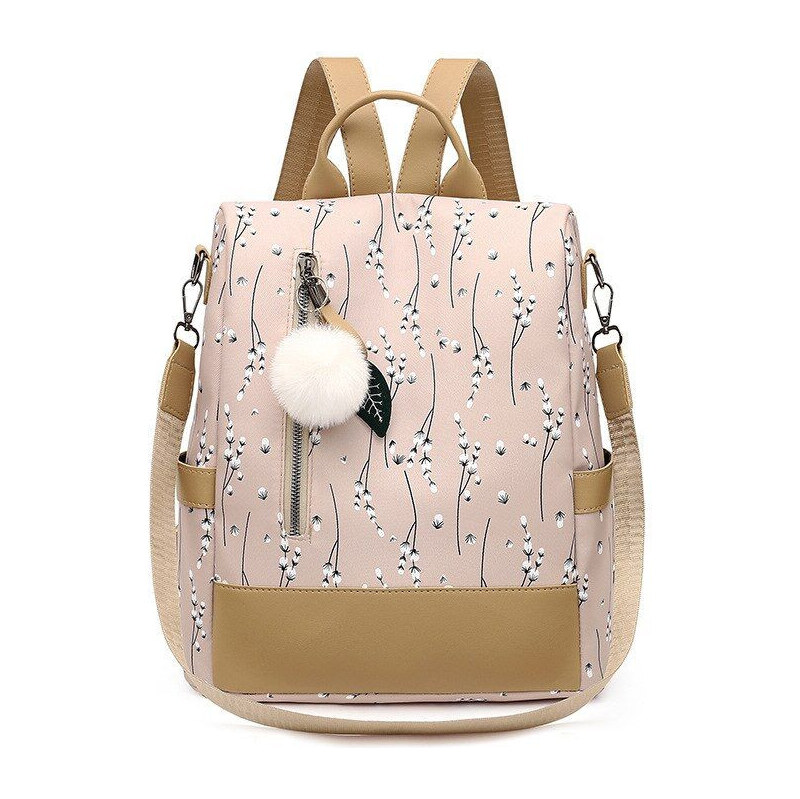 Lifestyle Dámsky Crossbody batôžtek s popruhom Mačičky Béžový 65225798