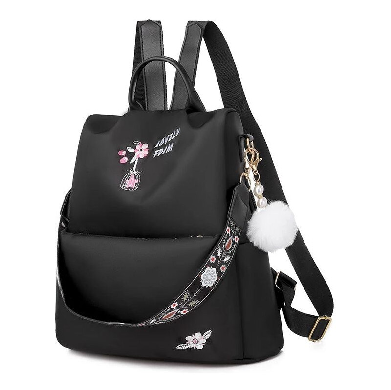 Lifestyle Dámsky Crossbody batôžtek s popruhom Lovely Foim Čierny 65225824