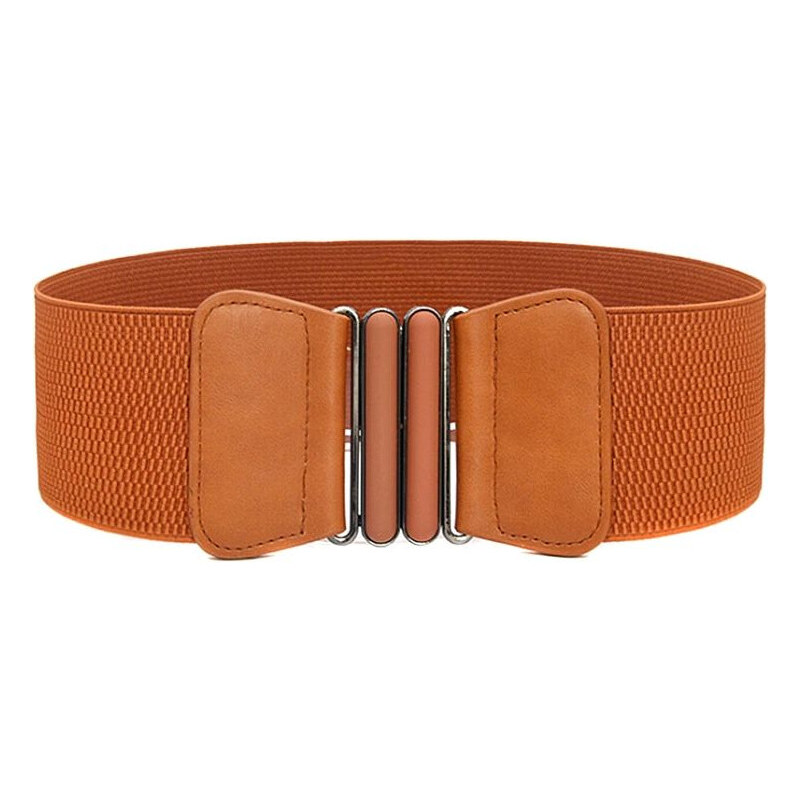 Lifestyle Dámsky opasok na šaty s prackou Chiara Hnedý 65225861