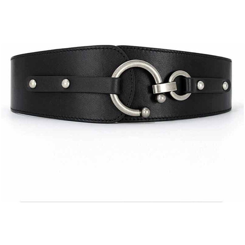 Lifestyle Dámsky Vintage opasok na šaty Yanes Čierny 65225901