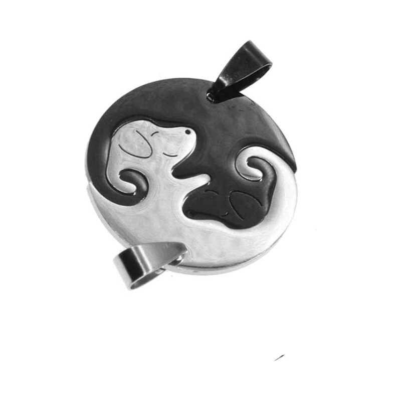 Impress Jewelry Oceľové prívesky puzzle Psík a Fenka - Psíci 65225946