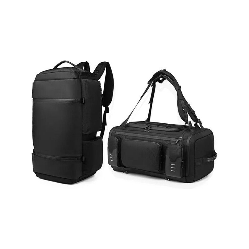 Ozuko Outdoor turistický batoh vs cestovná taška USB Hombre Čierny 52 65225989