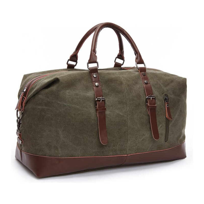 Canvasio cestovná canvas taška Beloun Zelená 45 l 65226043