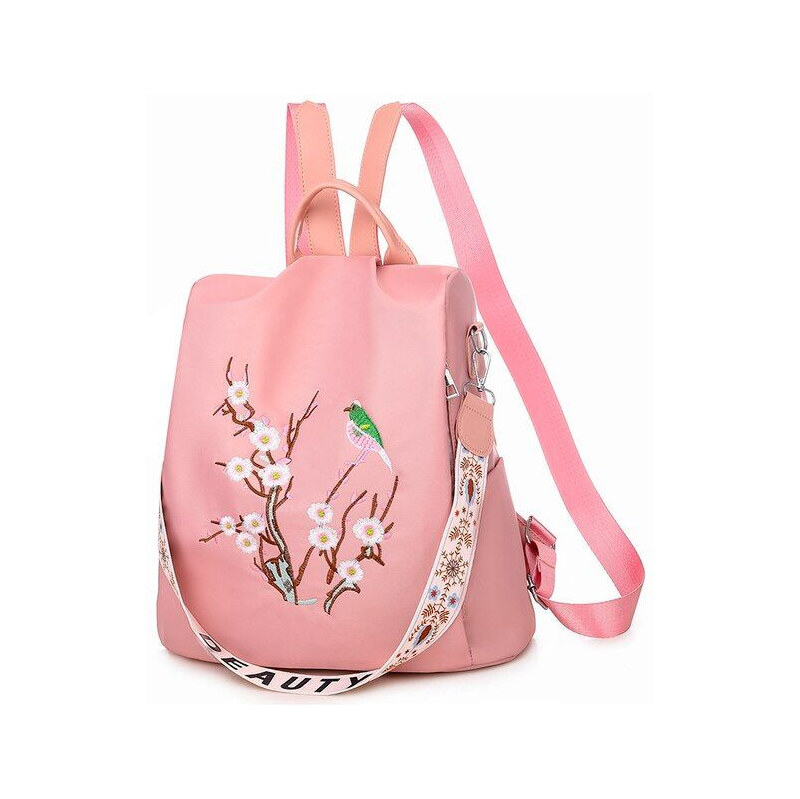 Lifestyle Dámsky Crossbody batôžtek s popruhom Škovránok Ružový 65226106