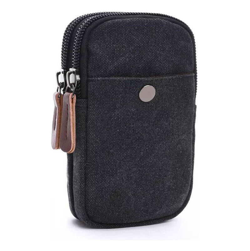 Canvasio plátené Puzdro na opasok Outdoor Čierne 65226140