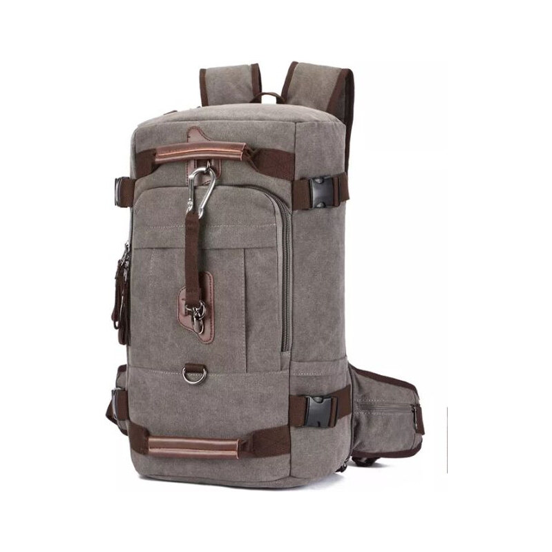 Canvasio canvas retro multifunkčná taška VS batoh Velazco Šedý 26 l 65226162