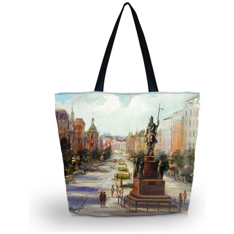 Huado nákupná a plážová taška - Václavské námestie 65226188