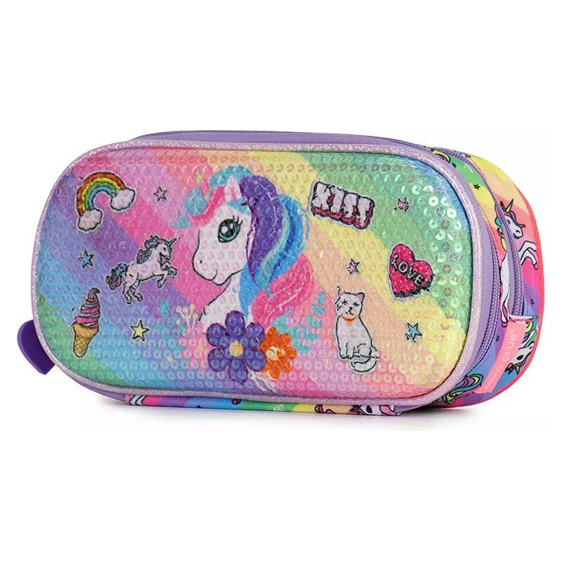 Miko dievčenský holografický peračník s jednorožcom 1 65226265