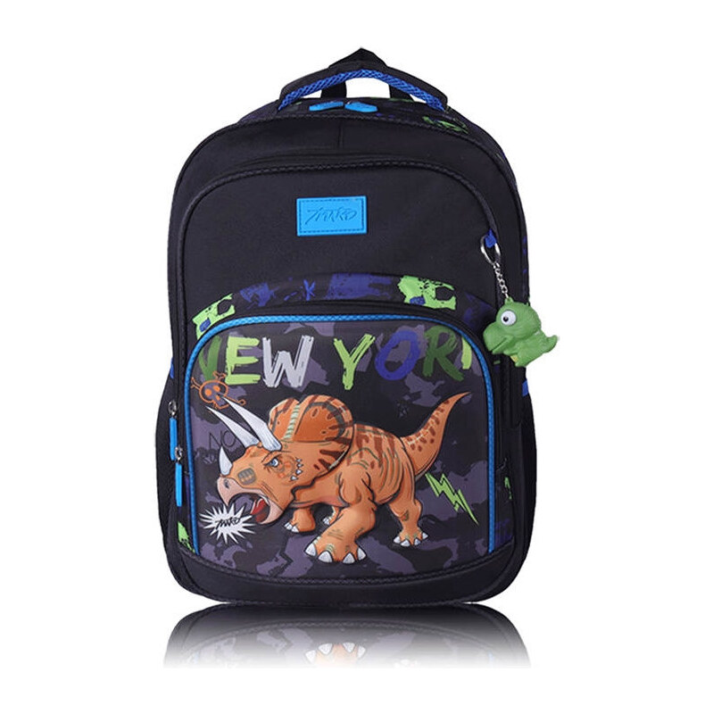 Miko školský batoh pre chlapcov s dinosaurom a príveskom 20L 65226278