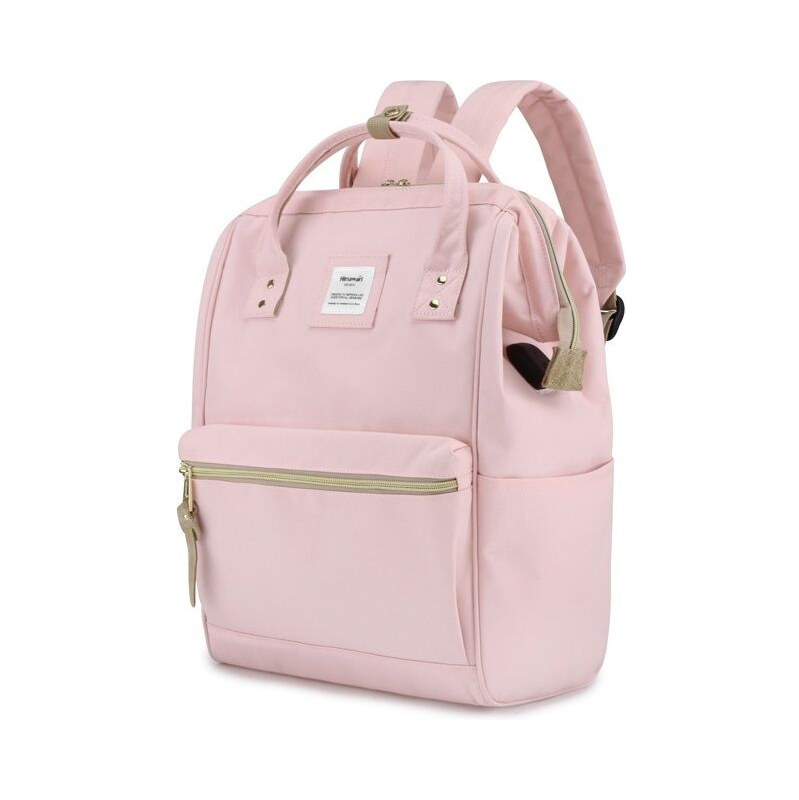 E-shop Himawari dámsky batoh USB port Apaté NR8 Ružový 19 l