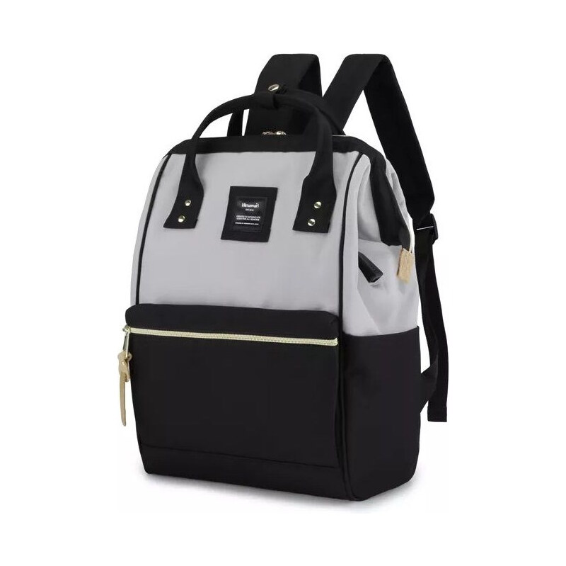 E-shop Himawari batoh USB port Apaté NR8 Šedo-čierny 19L