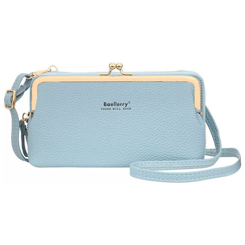 Baellerry Dámska peňaženka s popruhom Abby Modrá 65226352