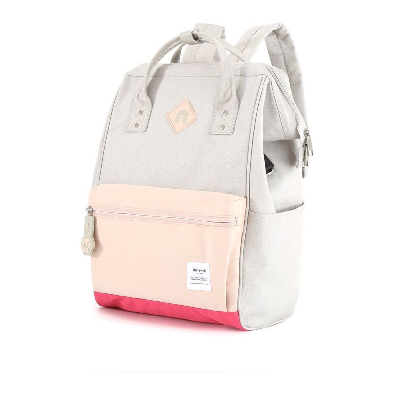 Himawari dámsky batoh USB port Doger Šedý 21 l 65226359