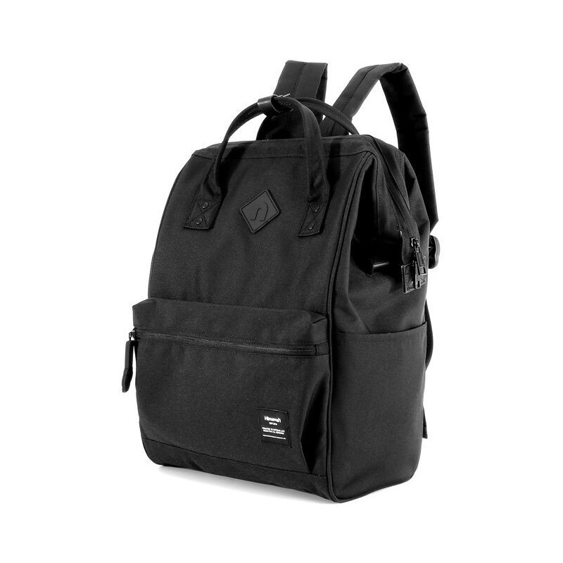 Himawari Unisex batoh USB port Doger Čierny 21 l 65226362