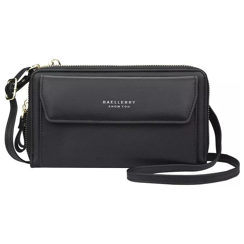 Baellerry Dámska peňaženka s popruhom Maddie Čierna 65226395