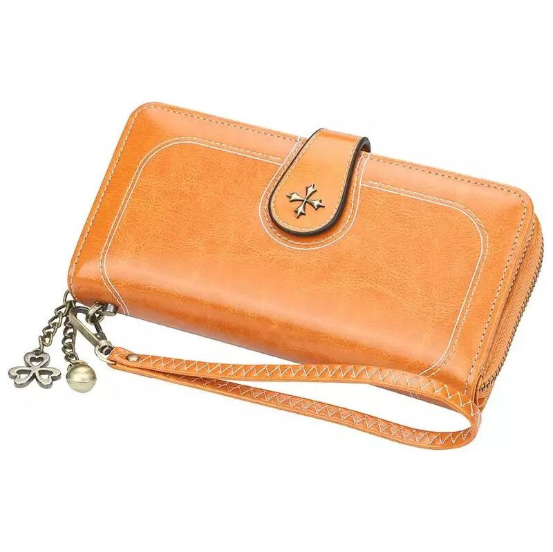 Baellerry Dámska peňaženka s pútkom a príveskom Cheryl Oranžová 65226417