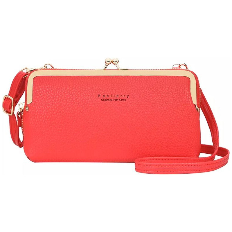 Baellerry Dámska peňaženka s popruhom Abby Červená 65226434