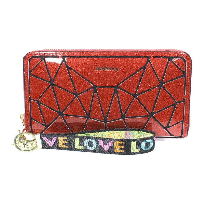 Baellerry Dámska peňaženka s pútkom LOVE Červená 65226479