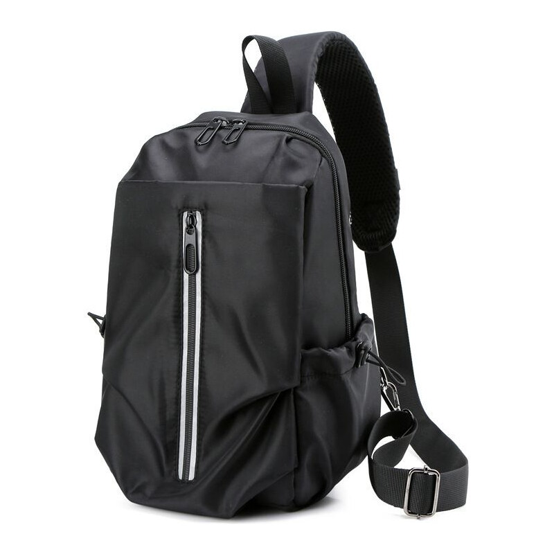 Lifestyle Pánska taška cez hruď Vandal s USB Čierna 9L 65226528